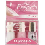 Набор лаков для французского маникюра Mavala Mini Nail Color, розовый, 3 x 5 мл - фото