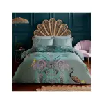 Комплект пододеяльников Sara Miller Peacock Filigree Reversible Duvet - фото