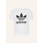 Футболка трилистник Adidas Originals, белый - фото