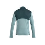 Толстовка NATURAL MID WEIGHT REALFLEECE DESCENDER HALF ZIP Icebreaker, зеленый - фото 6