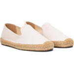 Лоферы Soludos Smoking Slipper Espadrille, цвет Oasis White - фото