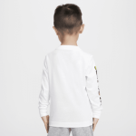 Футболка Nike "Express Yourself" Toddler Long Sleeve T-Shirt, белый - фото 2