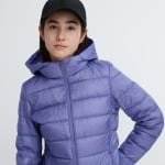 Пуховик Uniqlo Ultra Light Down, фиолетовый - фото 4