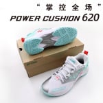 Кроссовки для бадминтона Power Cushion Unisex Low-top White Mint Yonex - фото 6