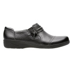 Женские кожаные слипоны Clarks Cheyn Madi Clarks, черный - фото 2