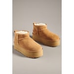 Угги UGG Classic Ultra Mini на платформе, желтый - фото 2