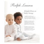 Однотонный комбинезон Layette для мальчиков Ralph Lauren — для малышей, синий - фото 2