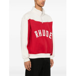 RHUDE толстовка Drawn Varsity, красный - фото 3