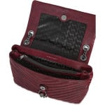 Сумка Rebecca Minkoff Edie Flap Shoulder, цвет Garnet - фото 3