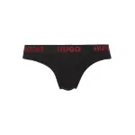 HUGO Underwear Трусики "THONG SPORTY LOGO" с эластичным поясом, черный - фото 4