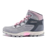 Кроссовки Columbia Kids Outdoor Shoes GS Mid-top Gray/Pink, серый/розовый - фото