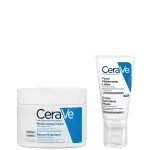 Evening Moisturizing Routine для сухой кожи, тела и лица Увлажняющий крем с гиалуроновой кислотой Cerave - фото