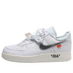 Кроссовки x off white air force 1 Nike, белый - фото