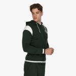 Толстовка Don fz с капюшоном Sergio Tacchini, зеленый - фото 3