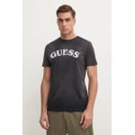 Футболка Guess из хлопка, черный - фото 2