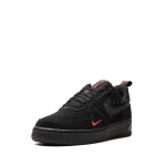 Nike кроссовки Air Force 1 Low Multi Swoosh Black/Crimson, черный - фото 3