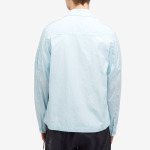 Рубашка C.P. Company Chrome-R Pocket Overshirt, цвет Starlight Blue - фото 3