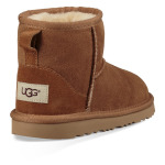 Бежевые классические мини-сапоги UGG, бежевый - фото 4