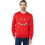 Толстовка Paul Smith Pullover Crew Neck Happy, красный - фото