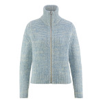 Кардиган Hessnatur Strickjacke Regular aus reiner Merinowolle, цвет helles jeansblau - фото 3