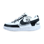 Кроссовки Nike Court Vision 1 Skateboarding Shoes Men Low-top White, цвет Pandas - фото