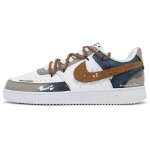 Кроссовки Nike Court Vision 1 Skateboarding Shoes Men Low-top Black Bleu, цвет Mulberry tree shadow - фото