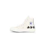 Высокие кеды Converse Multi Heart Comme Des Garcons Play, бежевый - фото 5