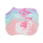 Носки Barbie Kids' No Show Socks- 5 Pack High Point Design, светло-розовый/серый/мультиколор - фото