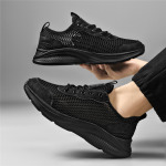 Кроссовки мужские Lifestyle Shoes Men Low-Top Aokang, цвет All Black - фото 17