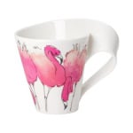 New Wave Caffè Animals of the World - Кружка Розовый Фламинго с ручкой в подарочной упаковке 0,30 л Villeroy & Boch, розовый - фото