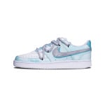 Кроссовки Nike Court Vision 1 Skateboarding Shoes Men Low-top Gray, синий - фото 2