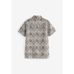 Рубашка SHORT SLEEVE REGULAR FIT Next, коричневый - фото 3