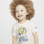 Футболка Nike Toddler Palm Tree Hoop JDI T-Shirt, цвет Sail - фото 3