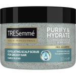 Скраб для кожи головы Tresemme Purify & Hydrate с гиалуроновой кислотой и белой глиной для жирных волос 300мл, Tresemme - фото