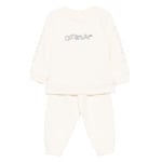 Спортивный костюм Off-White Kids Bookish Crazy, серый - фото