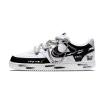 Кроссовки Nike Court Vision 1 Skateboarding Shoes Men Low-top Black/White, черный/белый - фото