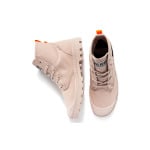 Pampa Canvas Shoes Women's High-top Peach Pink Palladium - фото 4