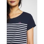 Футболка с принтом Striped Shirt With Little Heart Tom Tailor, цвет navy/off white - фото 5