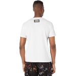 Футболка Just Cavalli Queens T-Shirt with "Rock Skull" Graphic, белый - фото 2