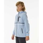 Толстовка Rip Curl Anti Series Departed Full Zip, синий - фото 4