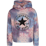 Худи Converse All Over Print Cropped Hoodie, цвет Storm Pink - фото