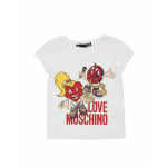 Женская футболка Love Moschino, белый - фото 4