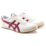 Кроссовки Track Trainer Lifestyle унисекс с низким верхом белого/красного цвета Onitsuka Tiger - фото 3