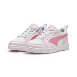 Кроссовки PUMA "REBOUND V6 LO AC PS", цвет Puma White-Fast Pink-Whisp Of Pink - фото