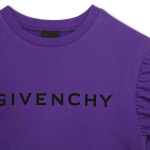 Пурпурное платье с длинными рукавами Givenchy, мультиколор - фото 3