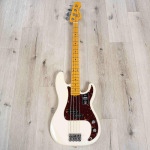 Басс гитара Fender American Professional II Precision Bass, Maple Fingerboard, Olympic White - фото 3