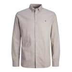 Рубашка Jack & Jones JPRBLUSUMMER SHIELD SHIRT L/S, бежевый - фото