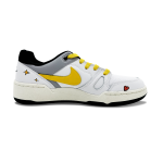 Кроссовки Nike Full Force Skateboarding Shoes Men Low-top White And Yellow, белый/желтый - фото 2