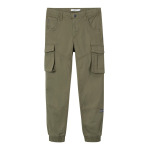 Брюки карго NKMRYAN CARGO R TWI PANT 2222-BA Name it, цвет deep lichen green - фото 3