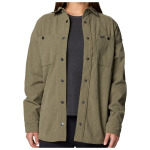 Рубашка Columbia Blue Point Creek Corduroy Shirt Jacket, цвет Stone Green - фото